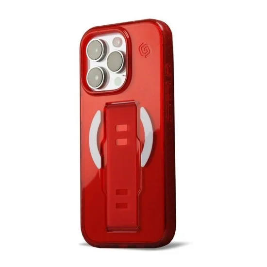 Cover Iphone 16 Pro Slim Magsafe Case Grip2U (Red)